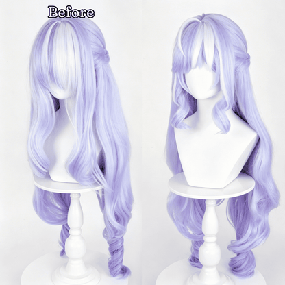 omgcos Zenless Zone Zero Vivian Purple Long Cosplay Wigs