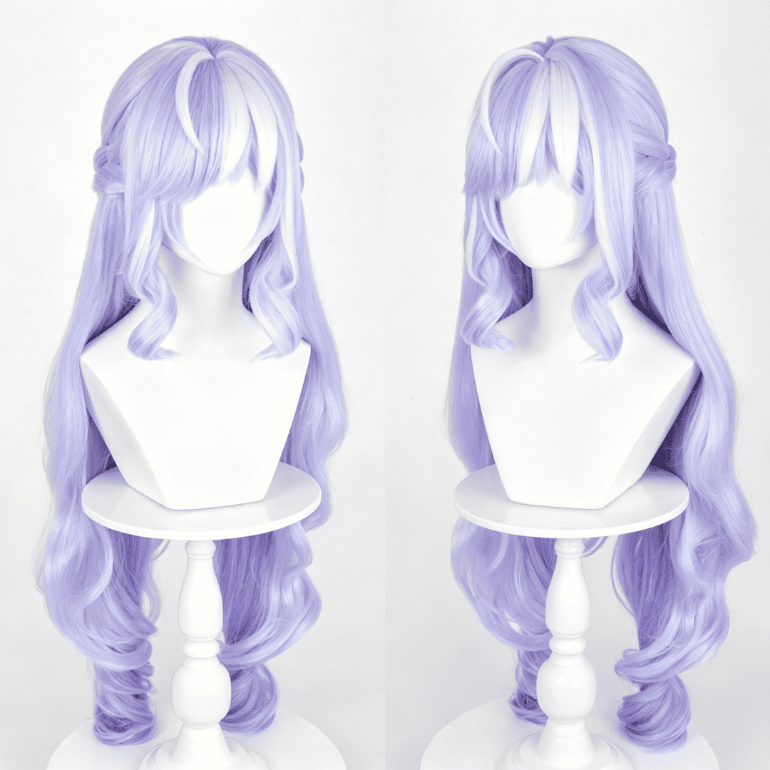 omgcos Zenless Zone Zero Vivian Purple Long Cosplay Wigs