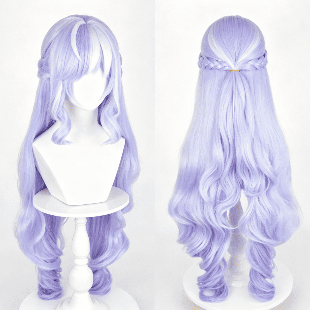 omgcos Zenless Zone Zero Vivian Purple Long Cosplay Wigs