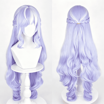 omgcos Zenless Zone Zero Vivian Purple Long Cosplay Wigs
