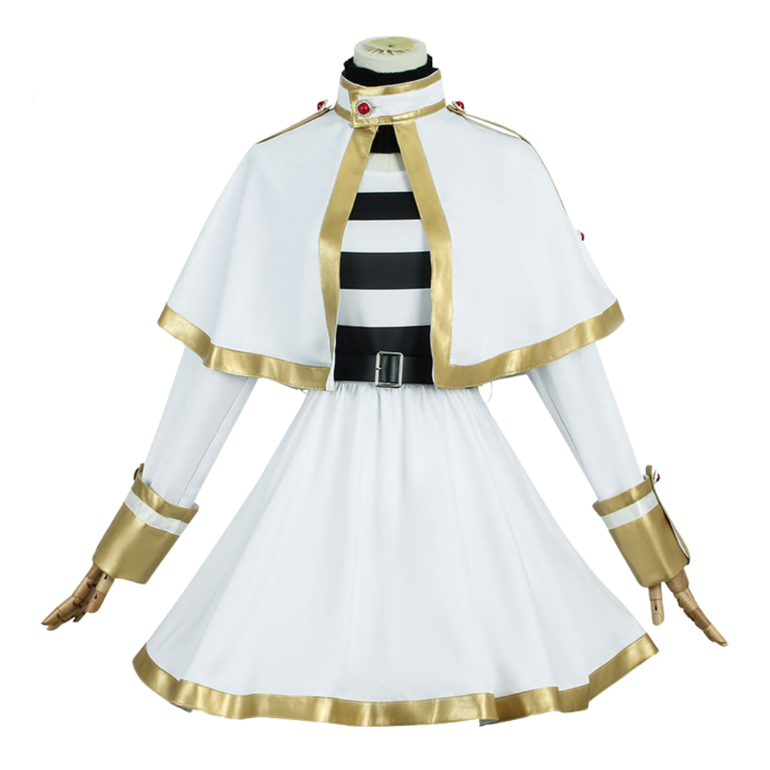 omgcos Anime White Elf Sorceress Frieren Cosplay Costume