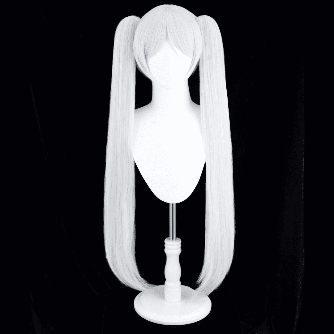 omgcos Anime White Elf Sorceress Frieren Cosplay Wigs