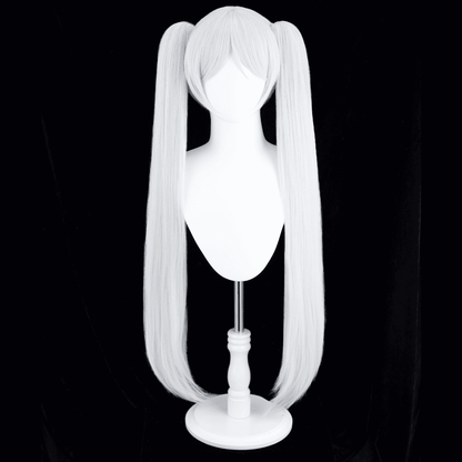 omgcos Anime White Elf Sorceress Frieren Cosplay Wigs