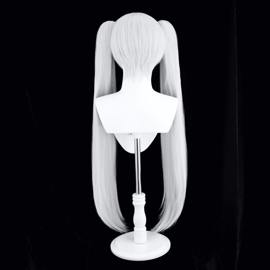 omgcos Anime White Elf Sorceress Frieren Cosplay Wigs
