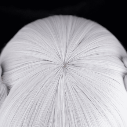 omgcos Anime White Elf Sorceress Frieren Cosplay Wigs