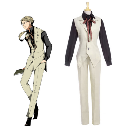 omgcos Bungou Stray Dogs Doppo Kunikida Cosplay Costumes