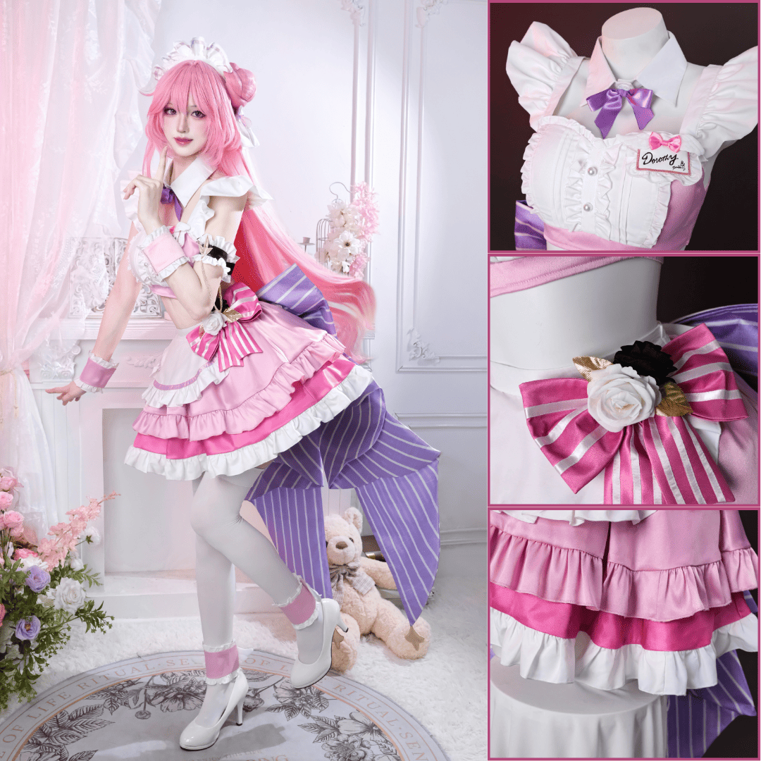 Last Batch omgcos NIKKE Dorothy Maid Cosplay Costume Dress Set