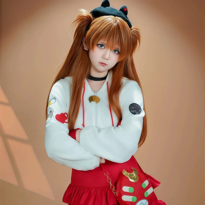omgcos EVA Asuka Langley Christmas Cosplay Costume