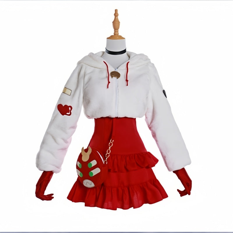 omgcos EVA Asuka Langley Christmas Cosplay Costume