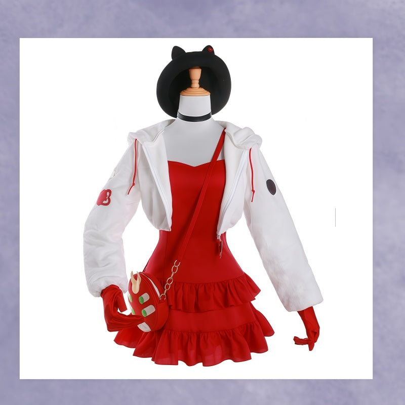 omgcos EVA Asuka Langley Christmas Cosplay Costume
