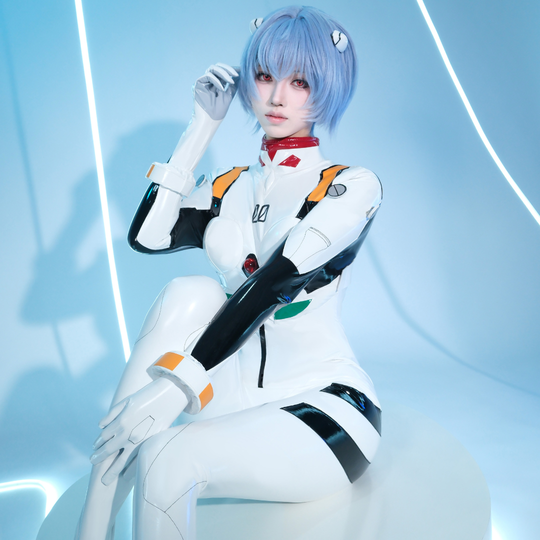 Ready To Ship EVA Ayanami Rei Combat Suit Cosplay Costume