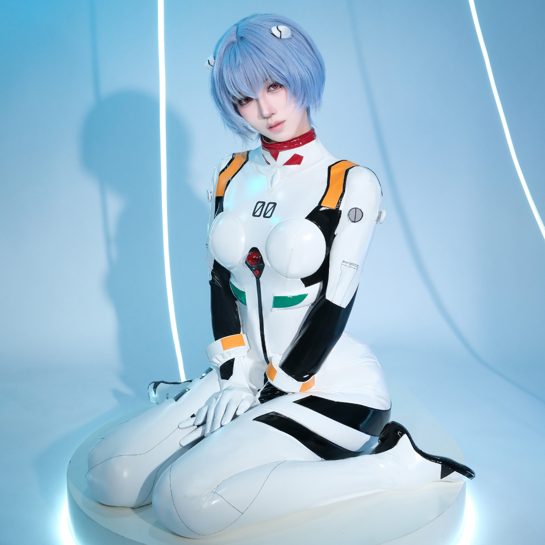 Ready To Ship EVA Ayanami Rei Combat Suit Cosplay Costume
