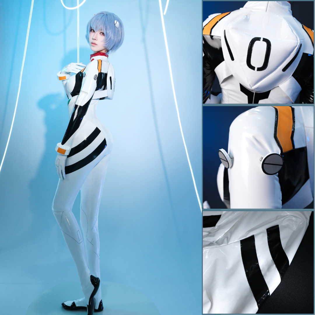 Ready To Ship EVA Ayanami Rei Combat Suit Cosplay Costume