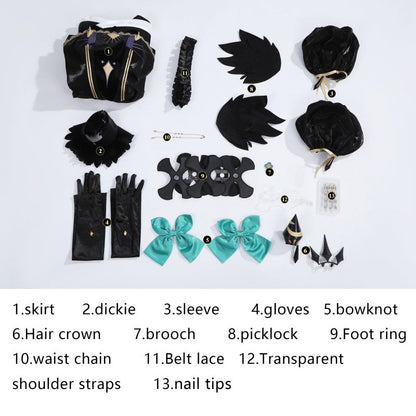 Ready To Ship omgcos FGO Space Ereshkigal Stage Two Cosplay Costume Fate Outfits