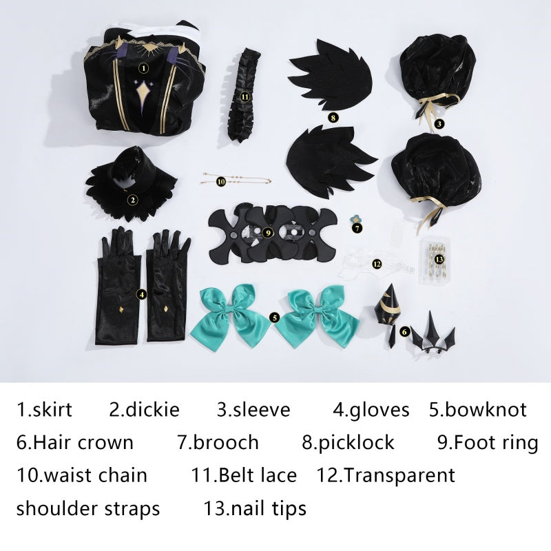 Ready To Ship omgcos FGO Space Ereshkigal Stage Two Cosplay Costume Fate Outfits