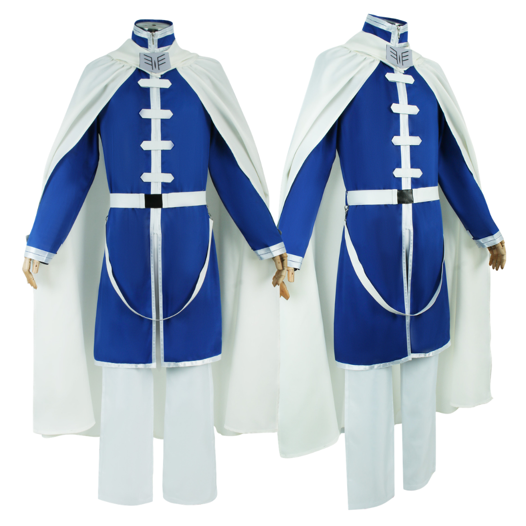 omgcos Frieren Journey Blue Hair Hero Himmel Cosplay Costume
