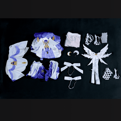 omgcos Game Genshin Impact Columbina Women Dress Cosplay Outfits