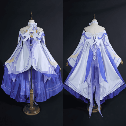 omgcos Game Genshin Impact Columbina Women Dress Cosplay Outfits