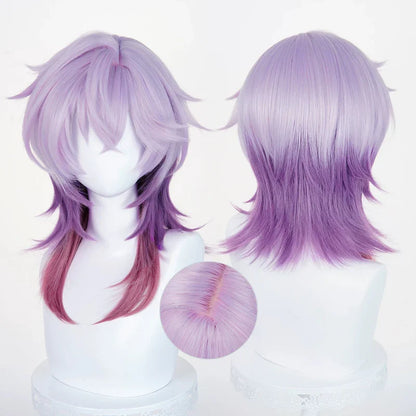 omgcos Genshin Impact Durin 55cm Mixed Colors Cosplay Wig