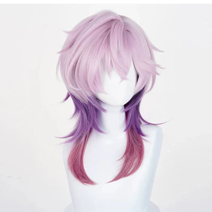 omgcos Genshin Impact Durin 55cm Mixed Colors Cosplay Wig