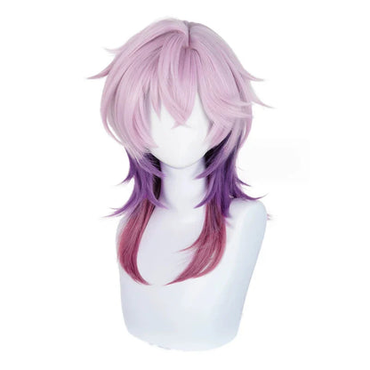 omgcos Genshin Impact Durin 55cm Mixed Colors Cosplay Wig