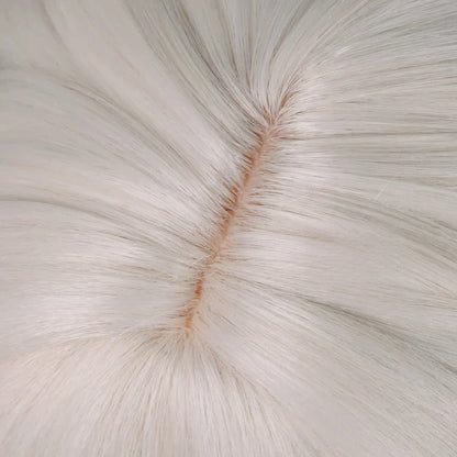 omgcos Genshin Impact Istaroth Gray-gold 98cm Halloween Cosplay Wig