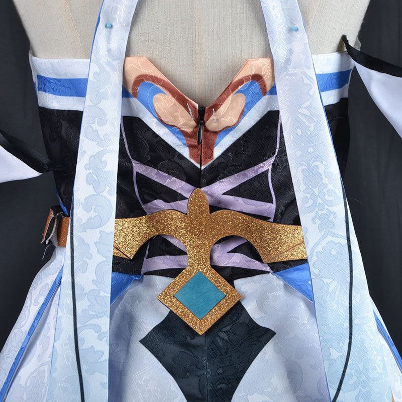 omgcos Genshin Impact Lumine Cosplay Costume Traveler Outfit