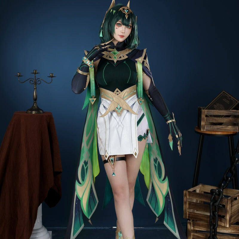 omgcos Genshin Impact Nefer Halloween Cosplay Costume