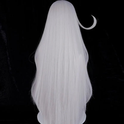 omgcos Genshin Impact Ronova Gray 98cm Halloween Cosplay Wig