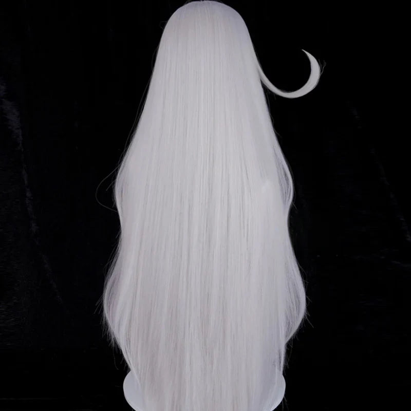 omgcos Genshin Impact Ronova Gray 98cm Halloween Cosplay Wig