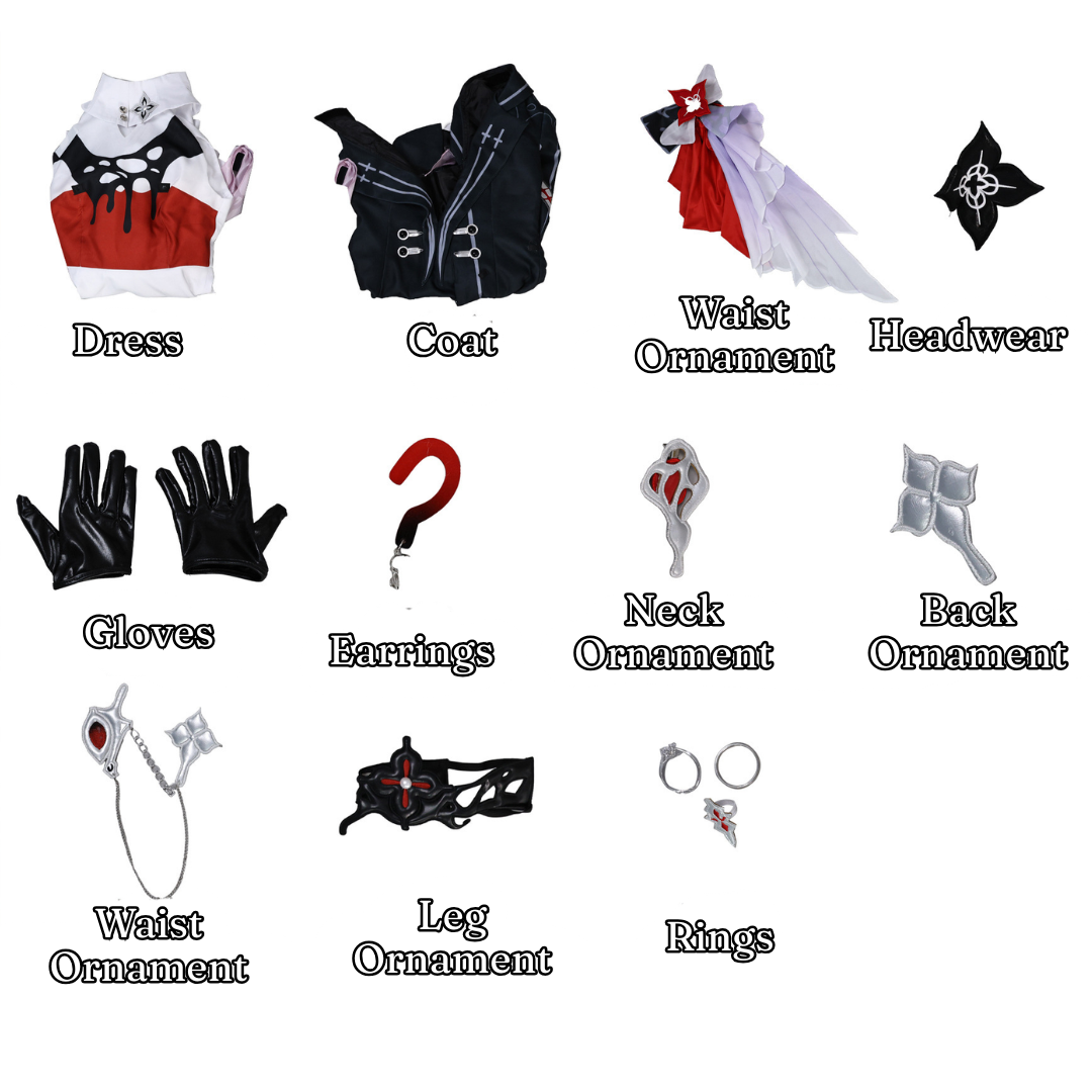 omgcos Game Honkai: Star Rail Evernight Cosplay Costume