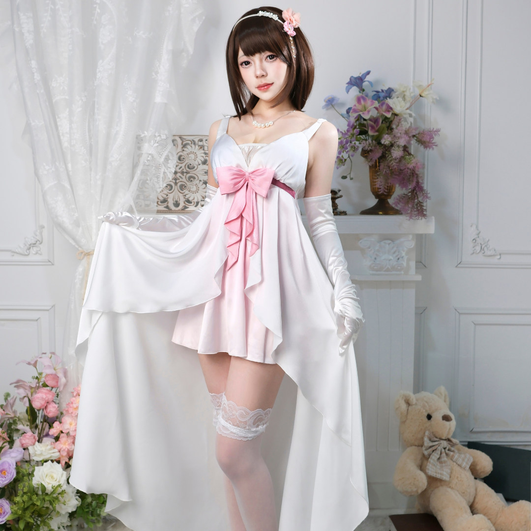 omgcos Kato Megumi Long Dress Cosplay Costume
