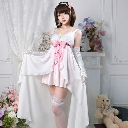 omgcos Kato Megumi Long Dress Cosplay Costume