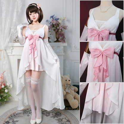 omgcos Kato Megumi Long Dress Cosplay Costume