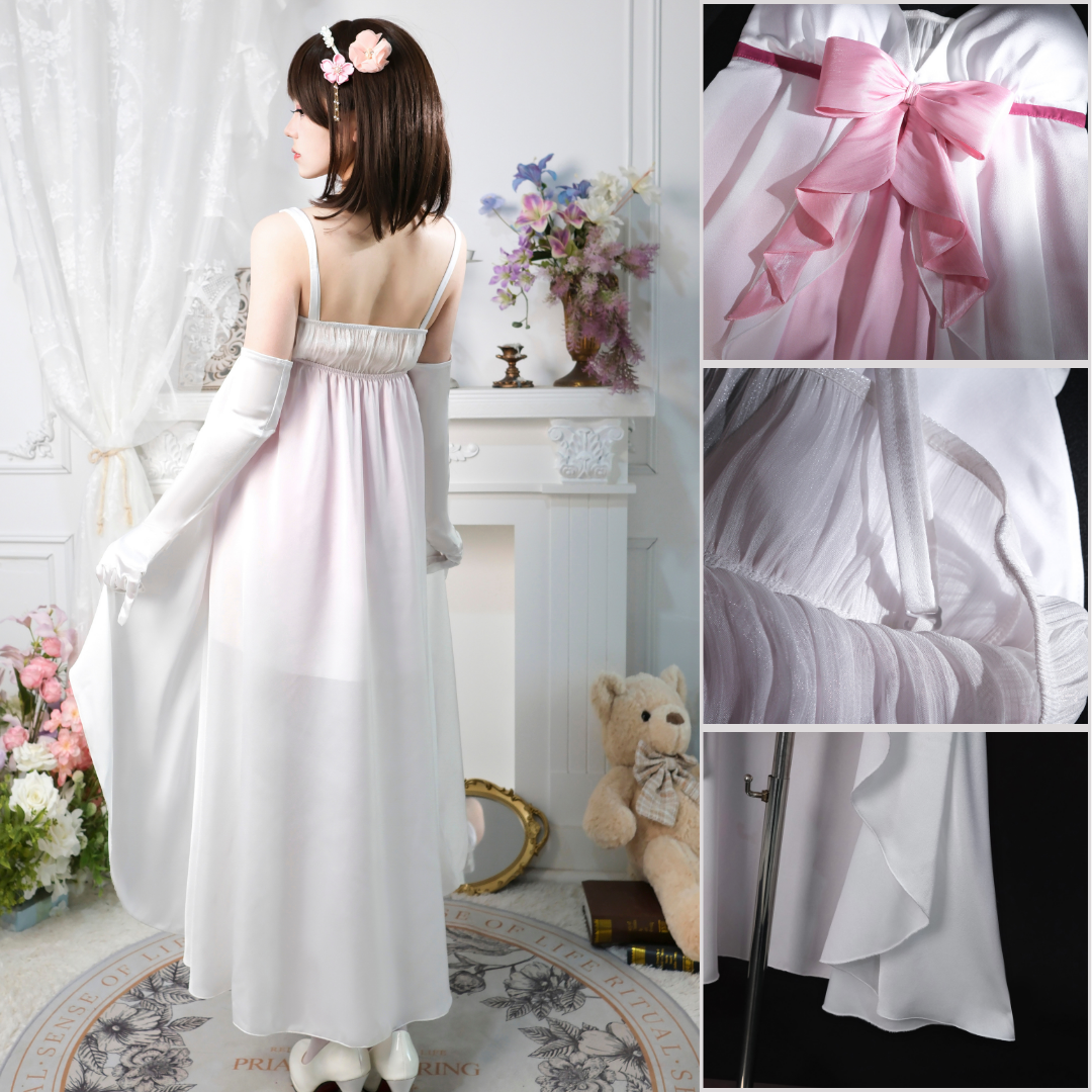 omgcos Kato Megumi Long Dress Cosplay Costume