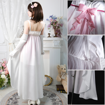 omgcos Kato Megumi Long Dress Cosplay Costume