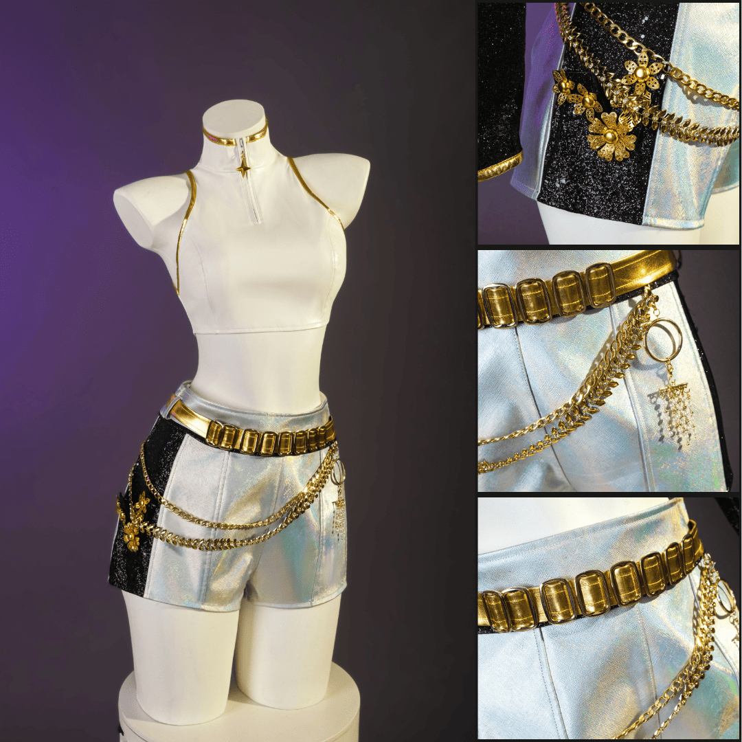 Last Batch omgcos Kpop Girl Golden Rumi Cosplay Costume