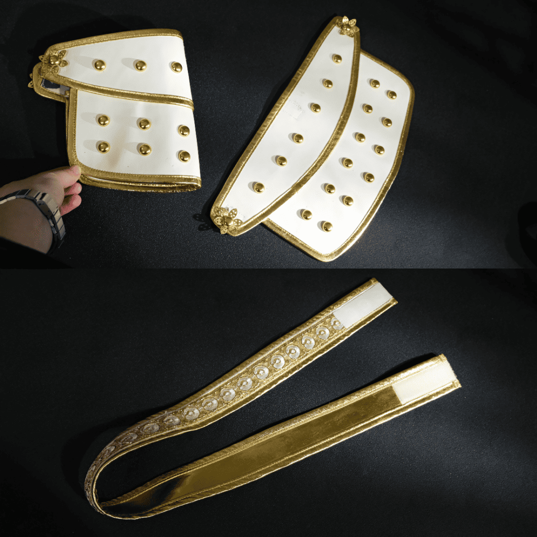 Last Batch omgcos Kpop Girl Zoey Golden Black Set Cosplay Costume