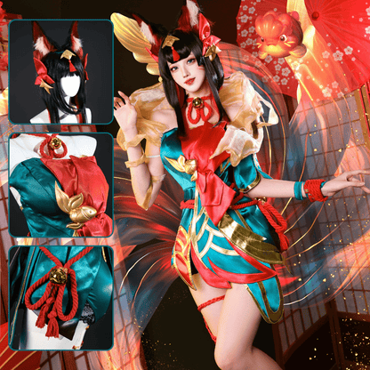 Ready To Ship omgcos LOL After Hours Ahri Spirit Blossom Cosplay Costume