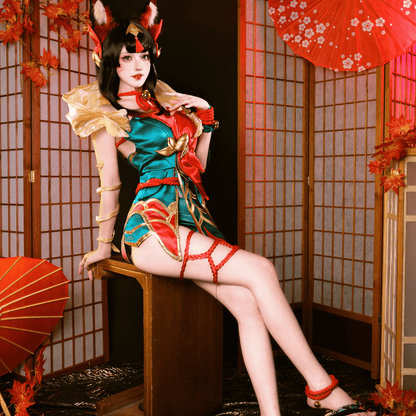 Ready To Ship omgcos LOL After Hours Ahri Spirit Blossom Cosplay Costume