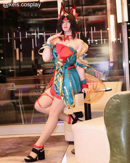 Ready To Ship omgcos LOL After Hours Ahri Spirit Blossom Cosplay Costume
