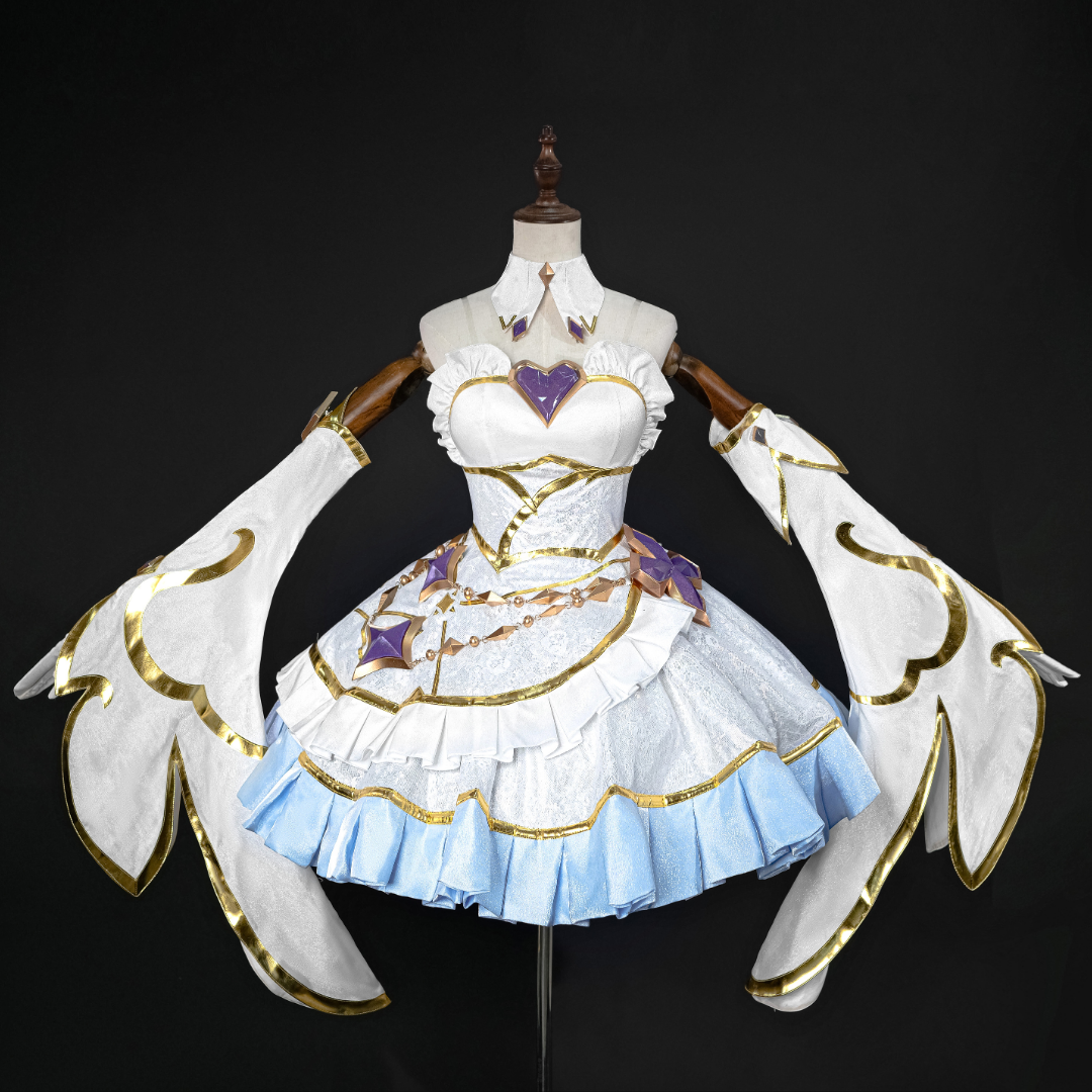 Ready To Ship omgcos LOL Golden Spatula Perfume Gem Ahri Cosplay Costume