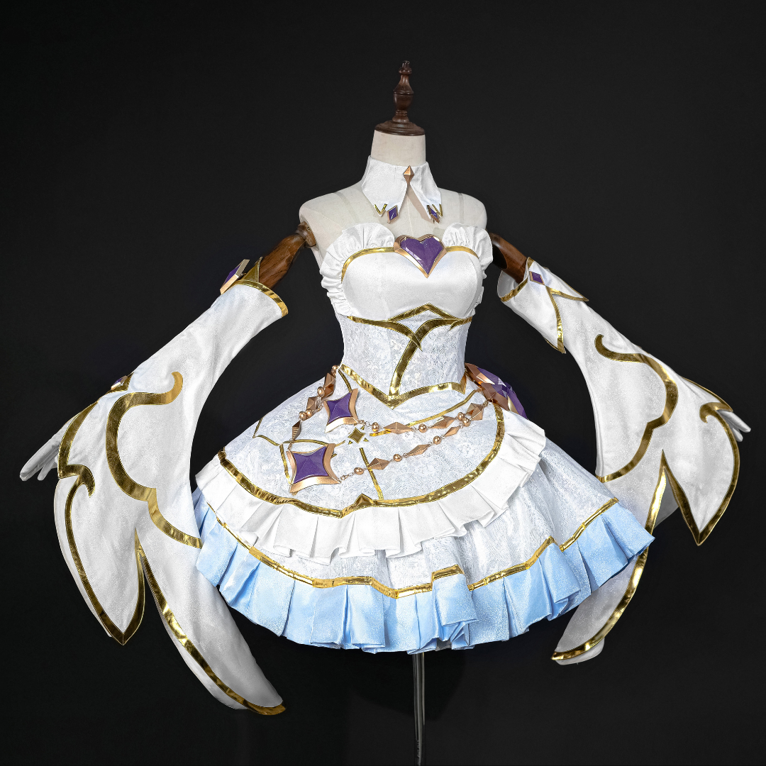 Ready To Ship omgcos LOL Golden Spatula Perfume Gem Ahri Cosplay Costume