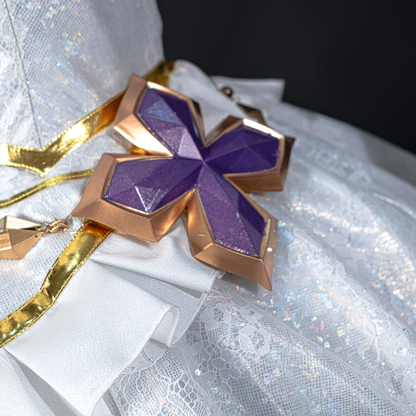 Ready To Ship omgcos LOL Golden Spatula Perfume Gem Ahri Cosplay Costume