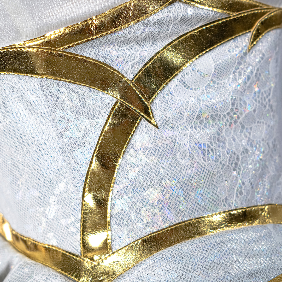 Ready To Ship omgcos LOL Golden Spatula Perfume Gem Ahri Cosplay Costume