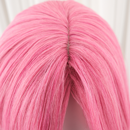 omgcos LOL Golden Spatula Perfume Gem Ahri Pink Cosplay Wig