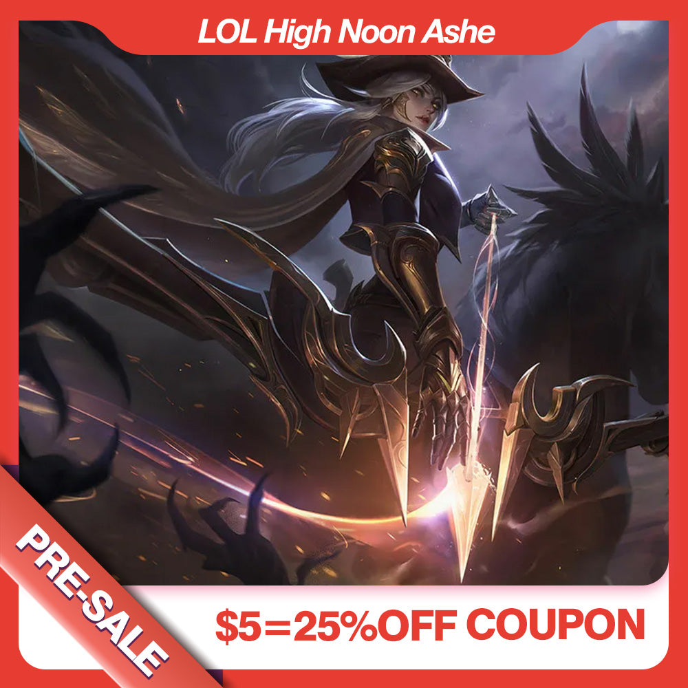 omgcos LOL High Noon Ashe Cosplay Costume Pre Sale