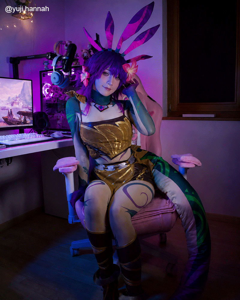 Ready To Ship omgcos LOL League Of Legends Neeko Cosplay Costume