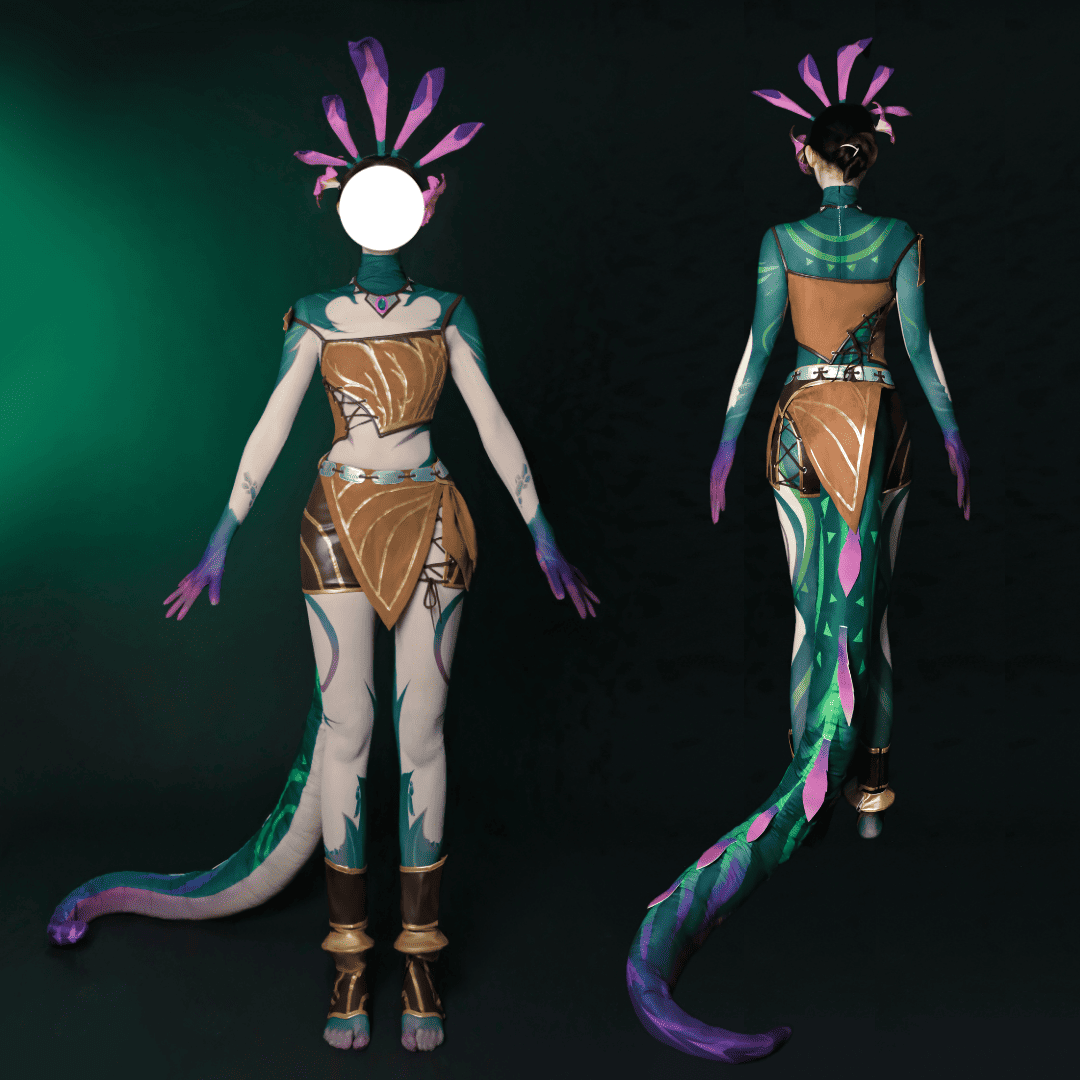 Ready To Ship omgcos LOL League Of Legends Neeko Cosplay Costume