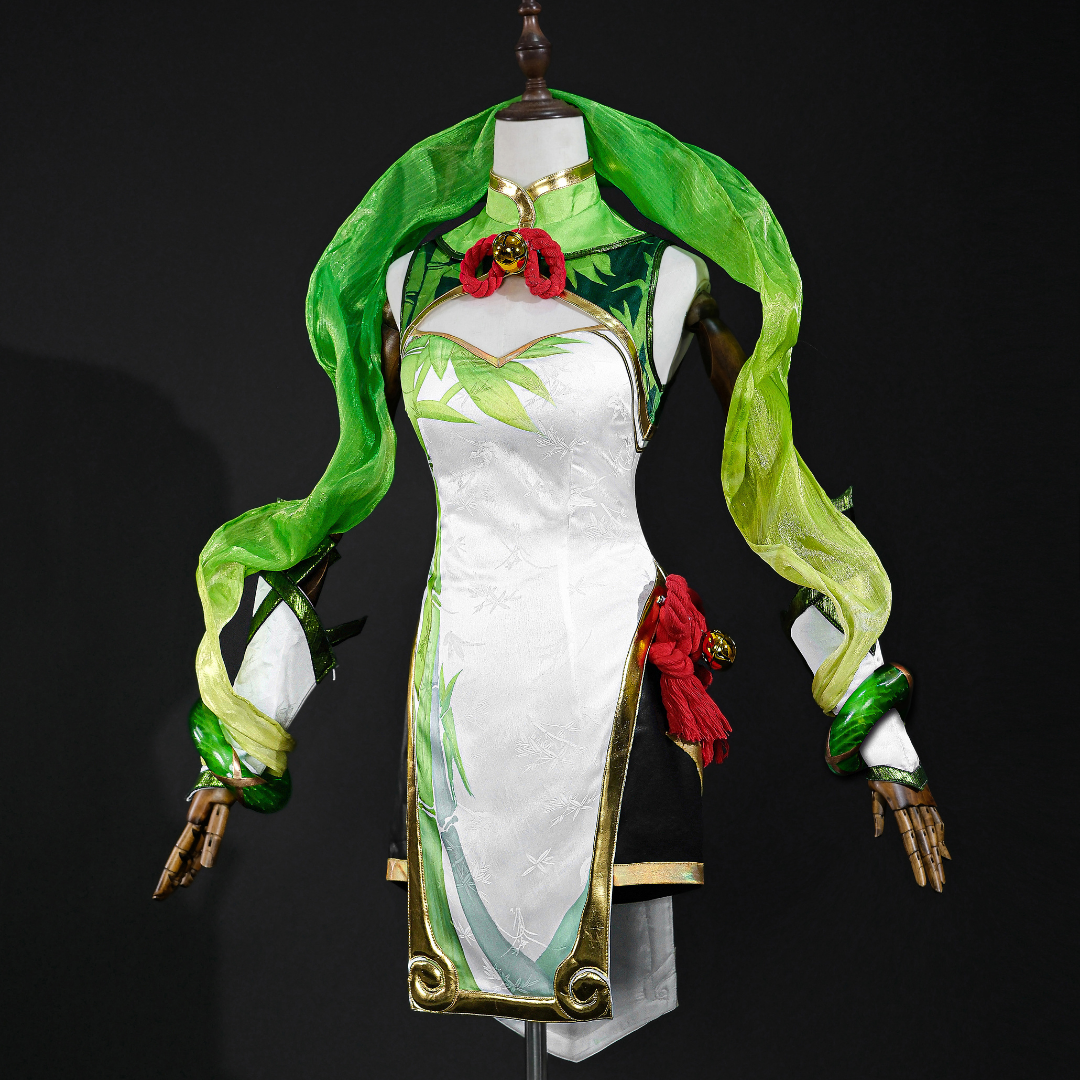 omgcos LOL Panda Pal Lux Cosplay Costume